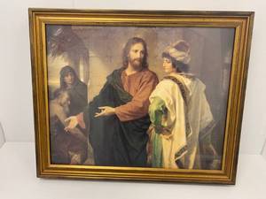 Heinrich Hofmanns Religious Framed Print