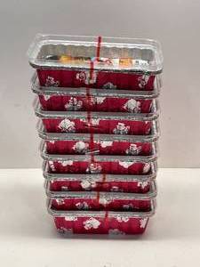 lot 25 image: New Foil Loaf Pans with Lids
