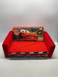 lot 31 image: Cars Childrens Pull Out Lounger