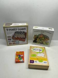 lot 45 image: Lot of Family Games, Trivia Games and Dice Game