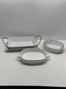 lot 38 image: Serving and Baking Dishes