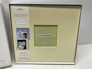 lot 63 image: New Hallmark Instant Scrapbook (In Memory)