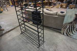 Metal 9 Level Shoe Storage Rack
