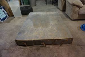 Home Made Pick Up Truck Bed Tool Box With 3 Sliding Drawers