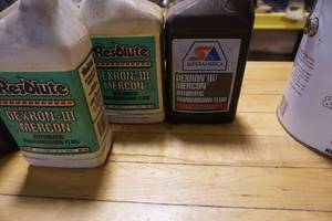 7 Quarts of Valvoline, Resolute, and SA Automatic Transmission Fluid