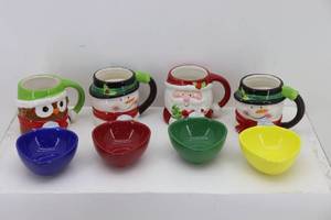 lot 9 image: Cups and Dishes