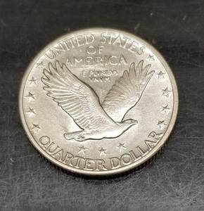 1918-S US STANDING LIBERTY QUARTER IN HIGH GRADE
