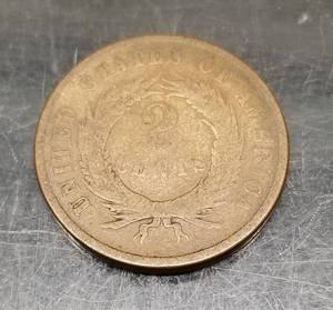 1867 US TWO CENT PIECE
