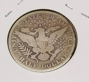 1913 US BARBER HALF DOLLAR