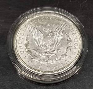 1921-S MORGAN SILVER DOLLAR MS63 IN AIRTITE