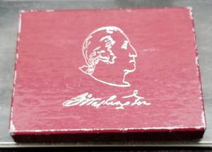 1986 US SILVER COMMEMORATIVE HALF DOLLAR WASHINGTON COMMEM