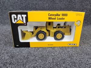 lot 25 image: ERTL Caterpillar 988B Wheel Loader Die Cast 150 Scale in Original Box 1990 Collectors Edition
