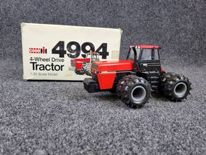 lot 36 image: CONRAD Case IH 4994 4WD Tractor 135 Scale Die Cast Model w Original Box - Made in West Germany