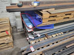 lot 112 image: Large Lot 440 Square Feet of Steel PBR Panels - See Description for Details