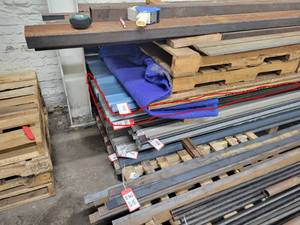 lot 113 image: Large Lot 1080 Square Feet of Steel PBR Panels - See Description for Details