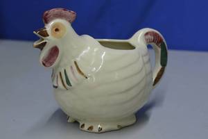 lot 48 image: Shawnee Rooster Pitcher