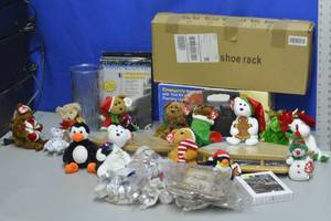 lot 80 image: Household and Holiday TY Beanie Babies Lot