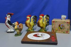 lot 109 image: Cheese Board and Misc Figurines