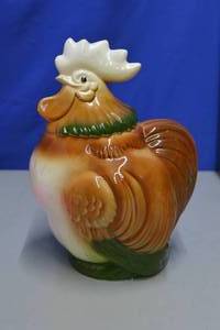 lot 119 image: Sierra Vista Rooster Cookie Jar