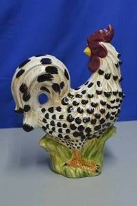 lot 123 image: Ceramic Rooster