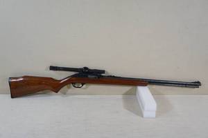 Marlin Model 60 Semi-Automatic .22 LR Rifle with Weaver B4 Scope