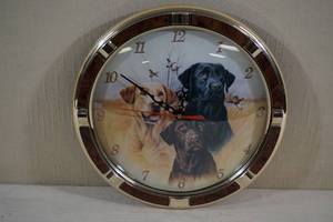 Labrador Dog Round Wall Clock