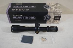 NEW Athlon Helos BTR Gen 2 FFP Rifle Scope - 4-20x50