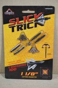 Slick Trick Crossbow Broadheads - 100 Grain - 4 Pack
