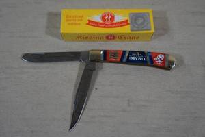 Kissing Crane American Hero USMC Limited Edition Folding Knife - KC5471