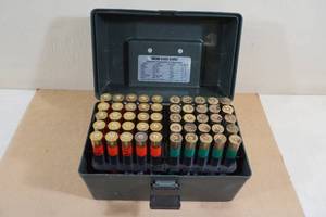 MTM Case-Gard Shotgun Shell Ammo Case with Assorted Reloaded Shotshells