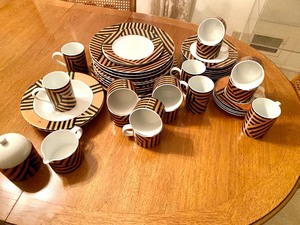 lot 46 image: Sasaki Copper Fields Dish Set