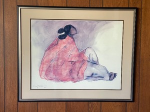 lot 36 image: Framed R. C. Gorman Print
