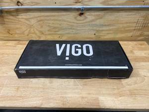 lot 54 image: VIGO Edison Single-Handle Pull-Down Sprayer Kitchen Faucet with Flood Sensor in Matte Black