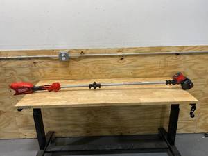 lot 55 image: MILWAUKEE M18 18-Volt Lithium-Ion Brushless Cordless String Trimmer (Tool-Only)
