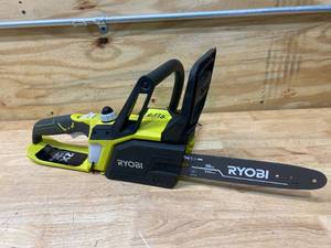 lot 85 image: RYOBI ONE 18V 10 in. Cordless Battery Chainsaw (Tool Only)