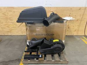 lot 87 image: HUSQVARNA Double Bagger ( Fits RZ Zero Turns w 42 fab. deck)