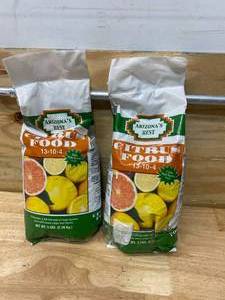lot 92 image: ARIZONAS BEST Lot of 2 Bags of- Citrus Food (5lb)