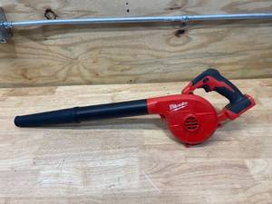 lot 95 image: MILWAUKEE M18 18-Volt Lithium-Ion Cordless Compact Blower (Tool-Only)