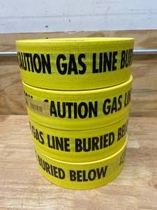 lot 126 image: EMPIRE Lot of 4 Rolls of- 71-070 DURATEC Reinforced Non-Detectable Tape-Gas Line
