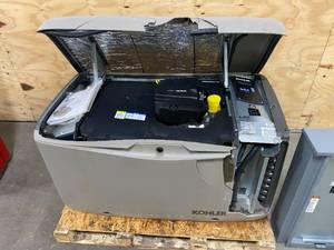 lot 154 image: KOHLER 20kW Composite Home Standby Generator with Transfer Switch