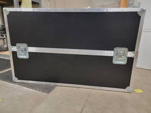 Universal Hard TV Adjustable Flight Case with Protective Foam- 51.35 x 10 18 x 31 58