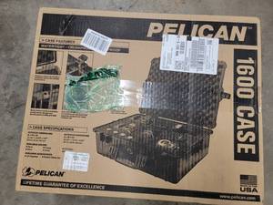 Pelican 1600 Case-NEW in Box Valued $235