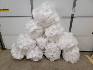Huge Lot of Packing Styrofoam-Great for Shipping or For Craft Projects