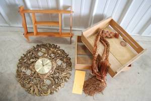 Elgin Wall Clock Decor 21.5, Vinta...