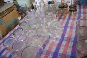 Box of Vintage Glassware See Photo...