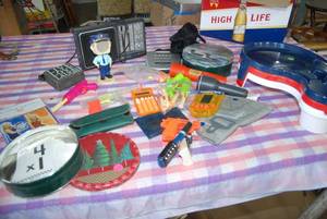 Vintage Radio, Plastic Food Drink C...