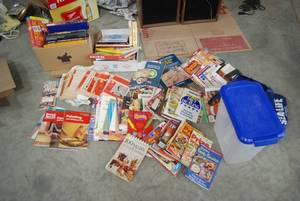 Huge Lot of Various Books and Magaz...