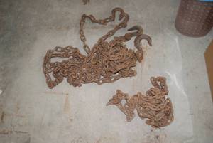 Log chains with long hooks...
