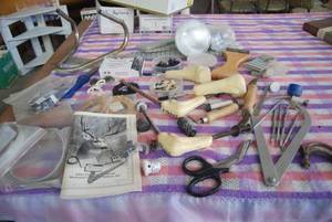 Taxidermy supplies carbon steel bla...