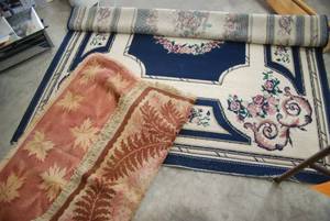 Large area rug and 2 smaller rugs...